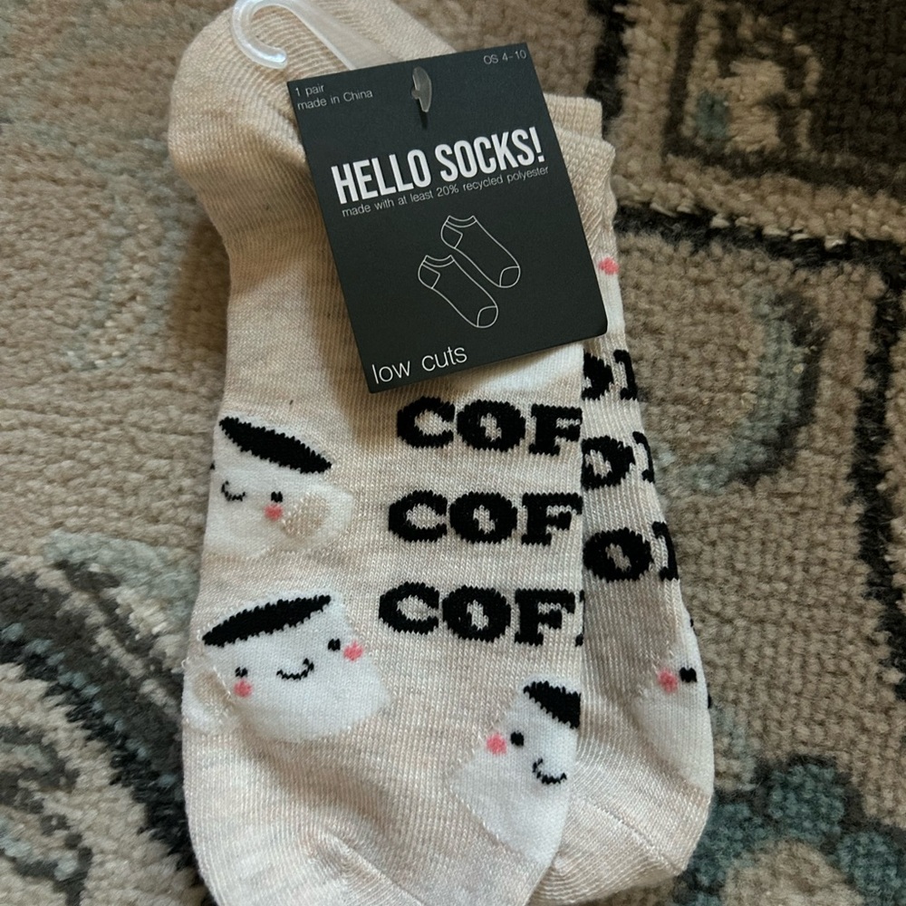 Coffee Low Cut Socks
